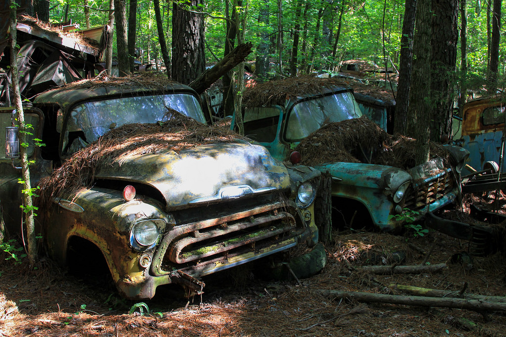 Кладбище старых автомобилей, фото 8