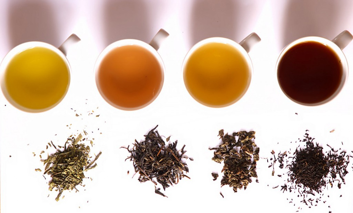 Основные виды чая