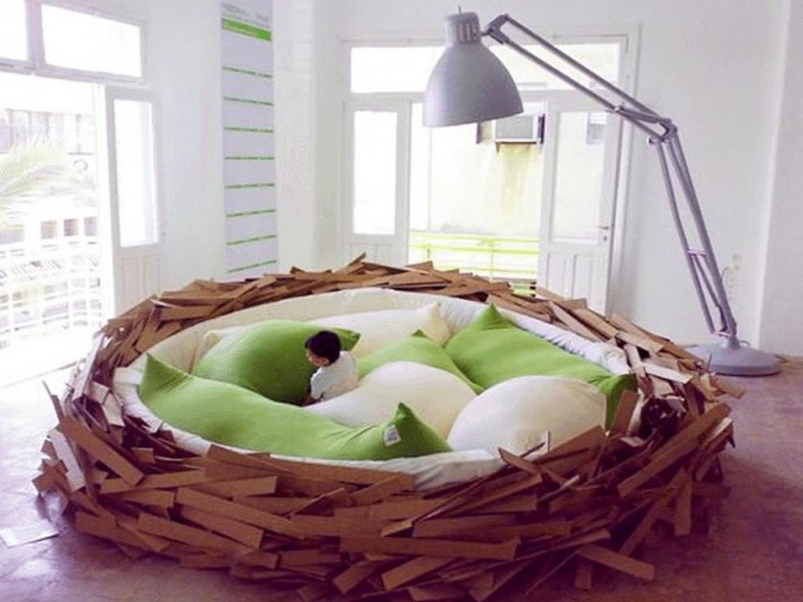 кровать гнездо