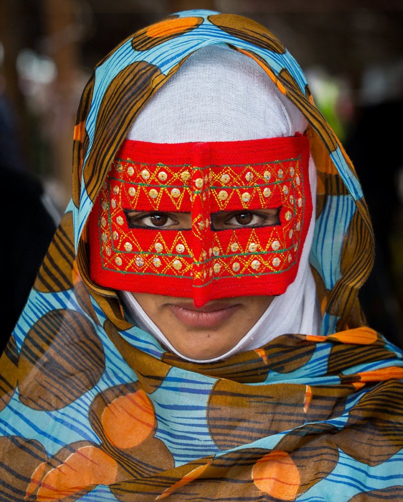  маска иранской женщины