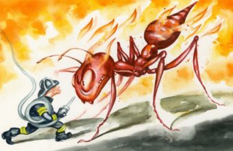 опасности Техаса огненный муравей